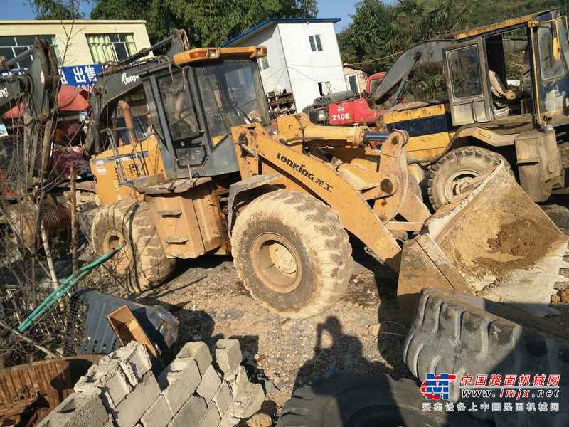 贵州出售转让二手8374小时2008年龙工LG855B装载机