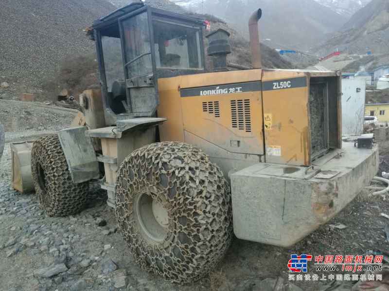 山西出售转让二手5800小时2010年龙工LG50C装载机