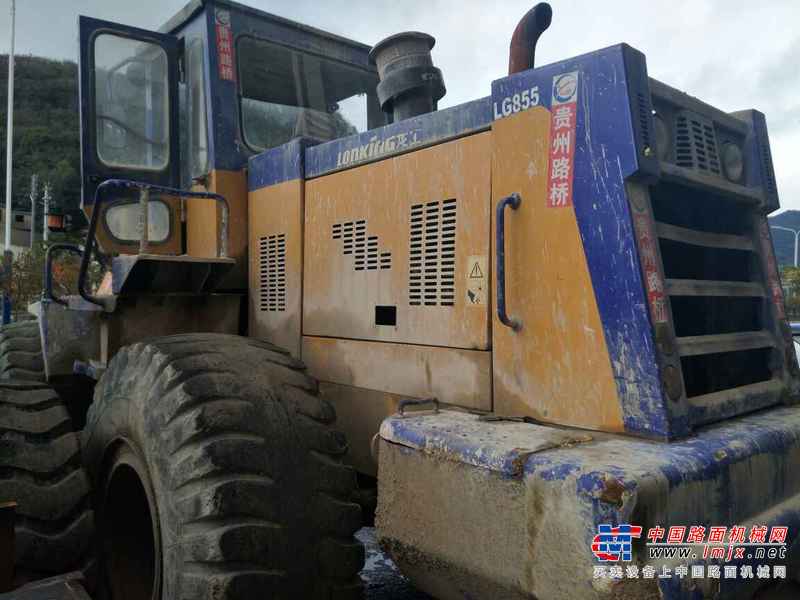 贵州出售转让二手6000小时2010年龙工LG855装载机