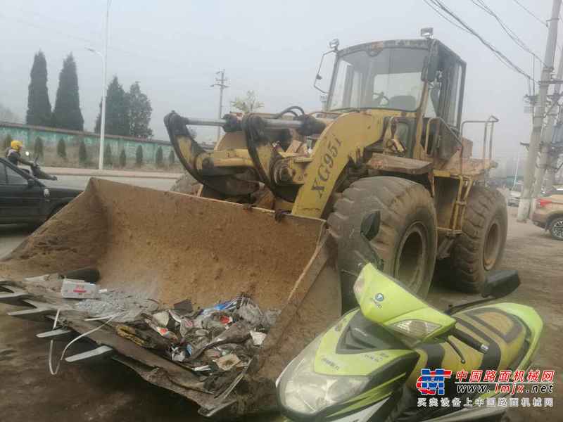 山西出售转让二手4500小时2008年厦工XG951装载机
