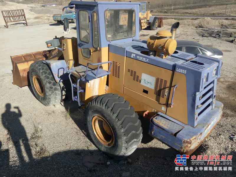 山西出售转让二手8000小时2007年龙工LG855装载机