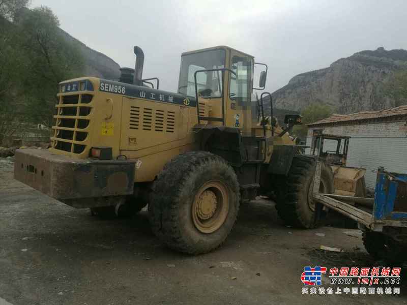 山西出售转让二手4500小时2008年山工SEM956装载机
