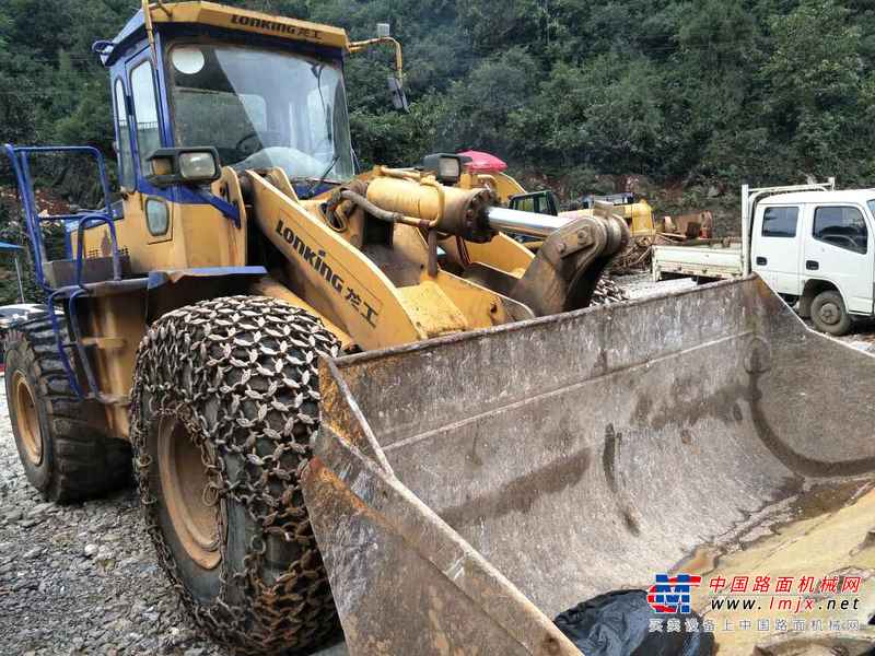 贵州出售转让二手8000小时2007年龙工CDM855EK装载机