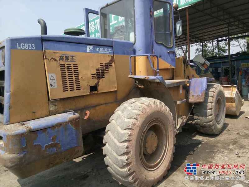 江西出售转让二手6800小时2007年龙工LG833装载机