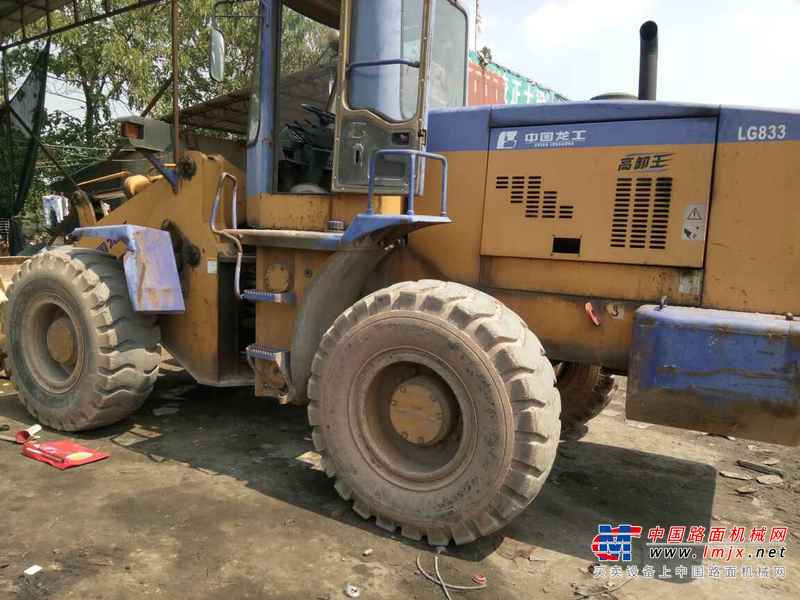 江西出售转让二手6800小时2007年龙工LG833装载机