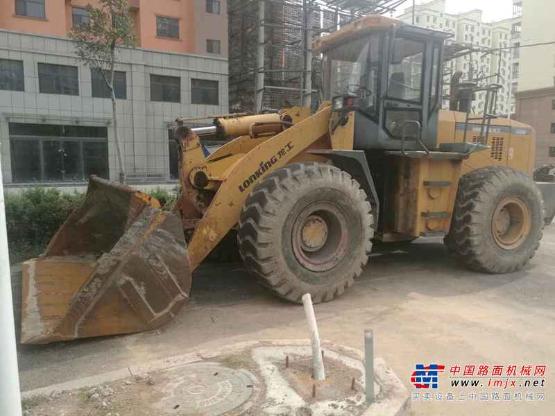 山西出售转让二手3500小时2010年龙工LG855B装载机