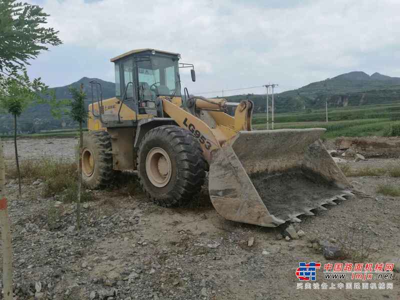 山西出售转让二手4500小时2006年临工LG953装载机