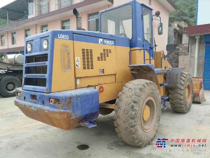 山西出售转让二手7800小时2009年龙工LG833装载机
