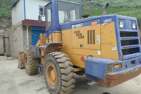 山西出售转让二手7800小时2009年龙工LG833装载机