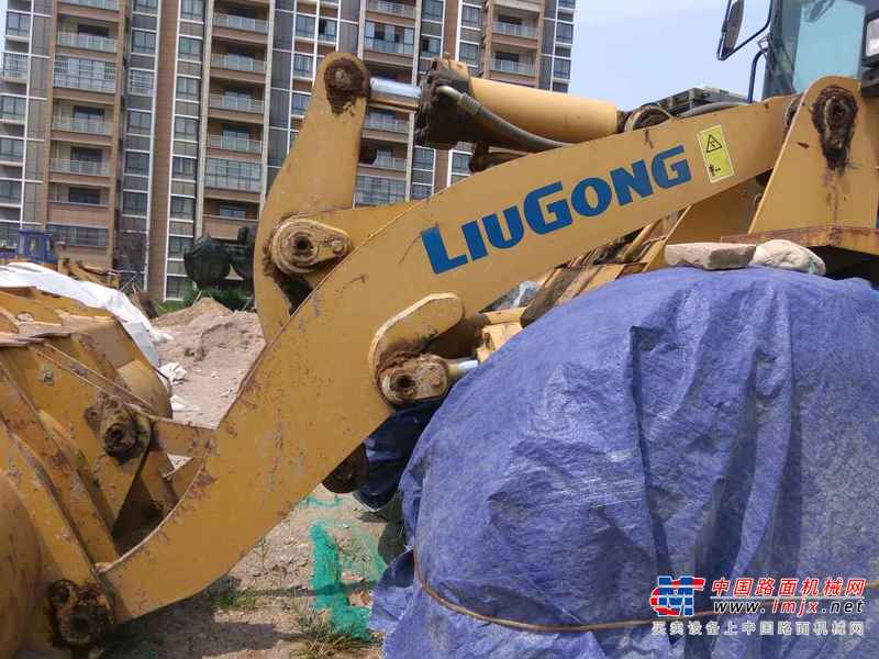 陕西出售转让二手7000小时2009年柳工CLG855装载机