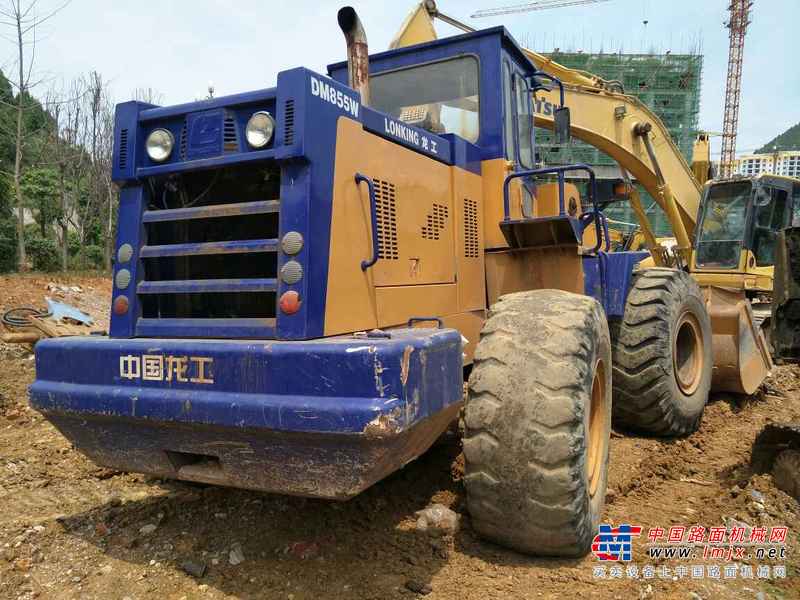 贵州出售转让二手7856小时2010年龙工CDM855W装载机