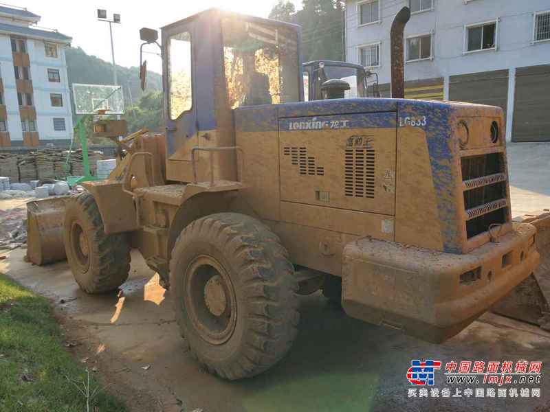 贵州出售转让二手4876小时2008年龙工LG833装载机