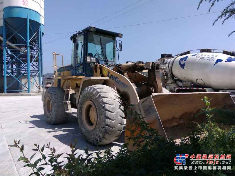陕西出售转让二手8400小时2007年柳工CLG856装载机