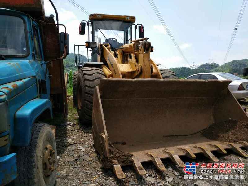 贵州出售转让二手3705小时2012年龙工LG855装载机