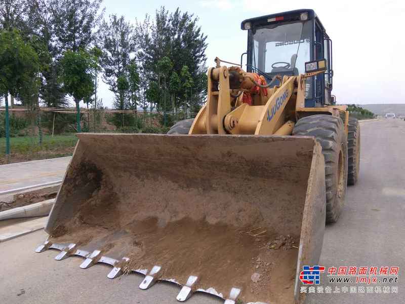 陕西出售转让二手1小时2008年柳工CLG855装载机