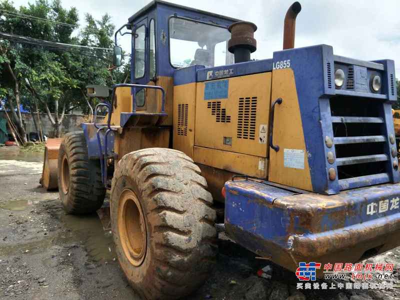 贵州出售转让二手8000小时2008年龙工LG855装载机