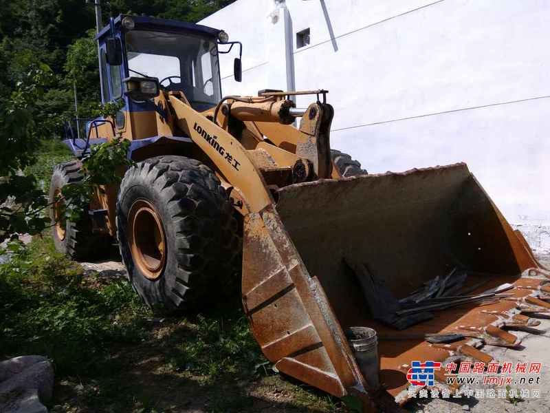 陕西出售转让二手6500小时2008年龙工LG853装载机