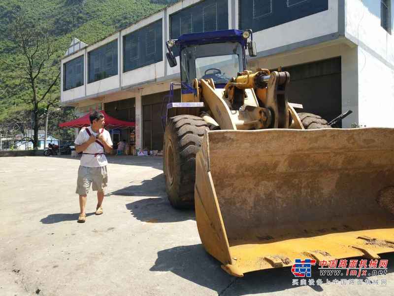 贵州出售转让二手7248小时2010年龙工ZL50EX装载机