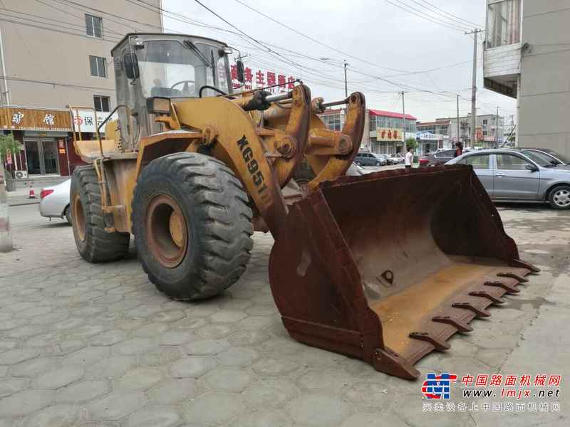 山西出售转让二手4600小时2007年厦工XG951II装载机