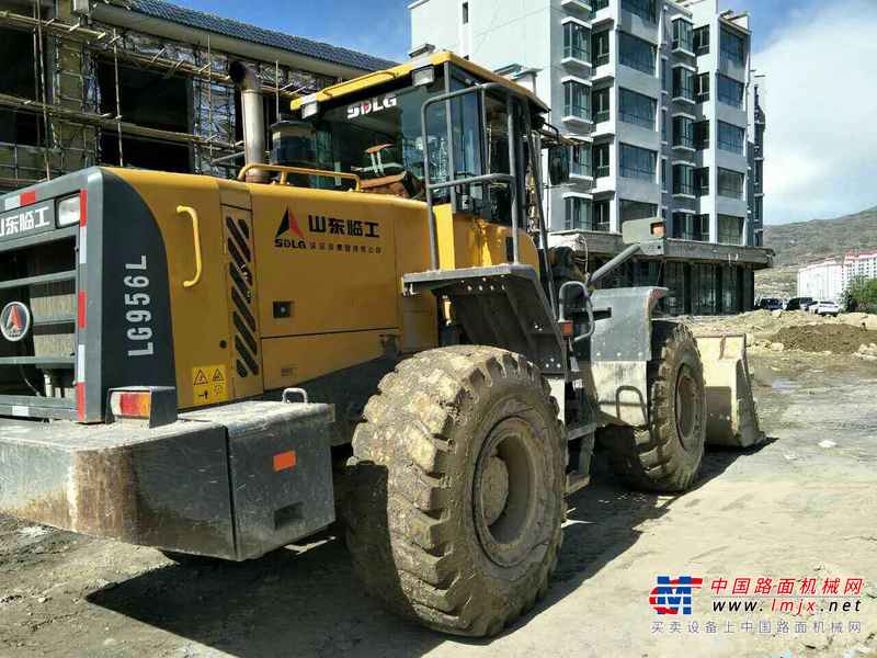 甘肃出售转让二手5000小时2012年临工LG956L装载机