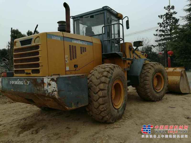 陕西出售转让二手6000小时2010年龙工LG855B装载机