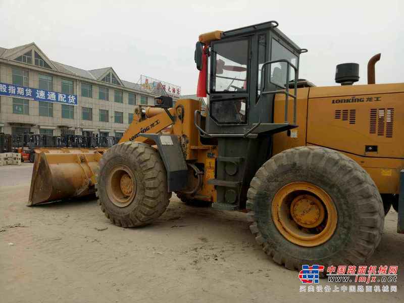 山东出售转让二手3600小时2014年龙工LG855D装载机