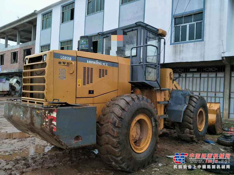 江西出售转让二手3800小时2013年龙工LG855B装载机