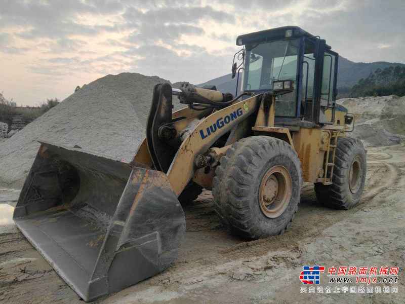 广东出售转让二手8000小时2007年柳工CLG855装载机