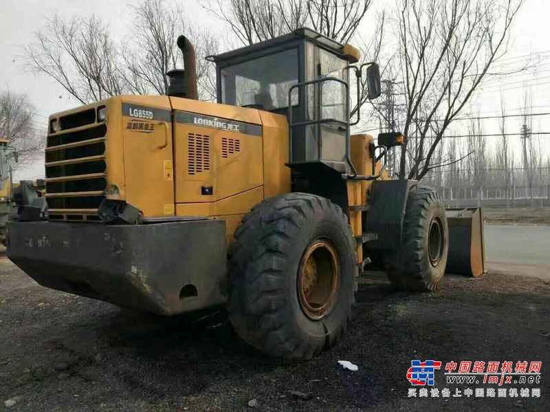 内蒙古出售转让二手2100小时2013年龙工CDM855W装载机