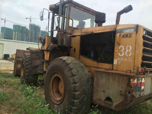 广东出售转让二手5000小时2010年龙工LG855B装载机