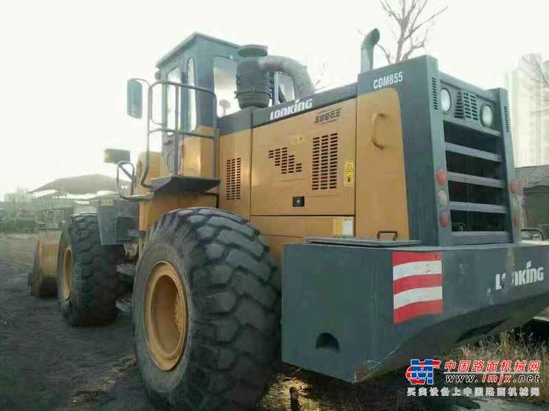 内蒙古出售转让二手1800小时2012年龙工CDM855W装载机