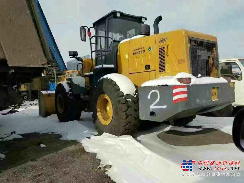 内蒙古出售转让二手3500小时2011年龙工LG855N装载机