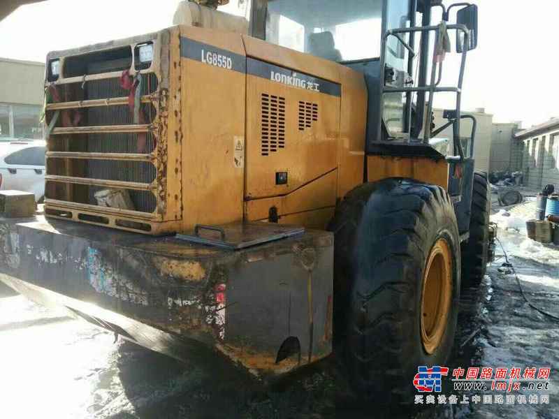 内蒙古出售转让二手2600小时2011年龙工LG855D装载机