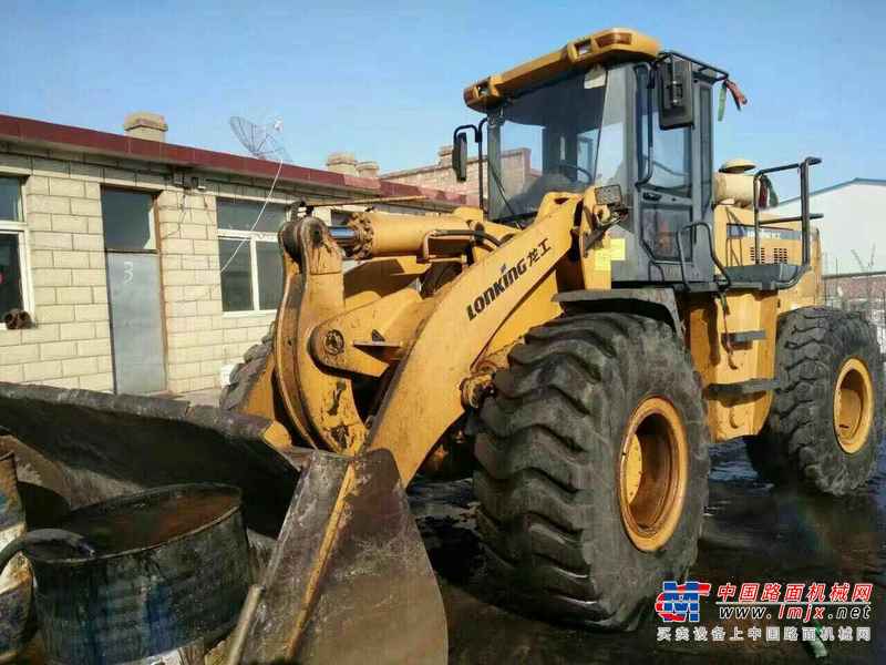 内蒙古出售转让二手2600小时2011年龙工LG855D装载机