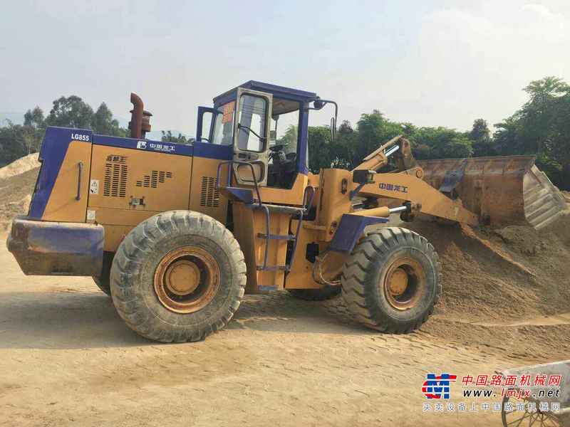 广东出售转让二手4300小时2009年龙工LG855装载机