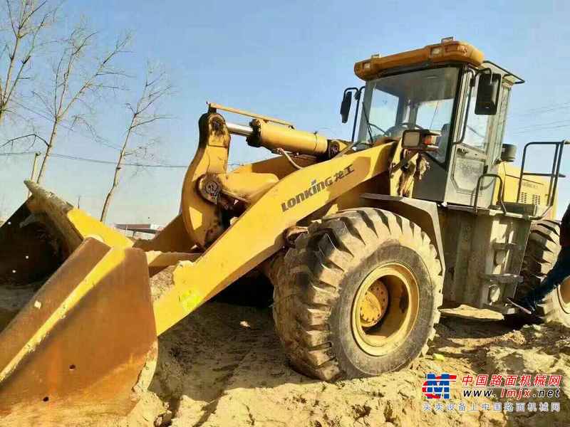 内蒙古出售转让二手2100小时2013年龙工LG855D装载机
