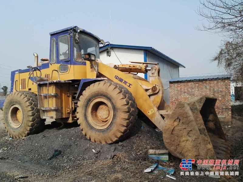 陕西出售转让二手4000小时2009年龙工LG855装载机