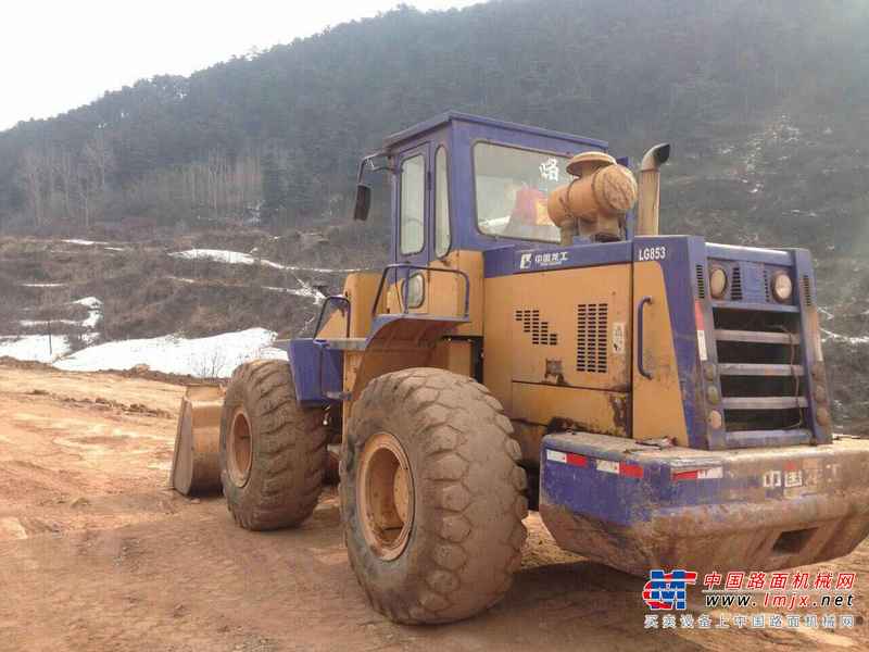山西出售转让二手5600小时2009年龙工LG853装载机