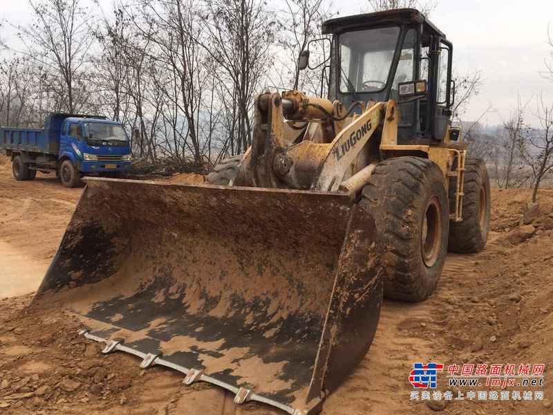 山西出售转让二手3200小时2009年柳工CLG855装载机