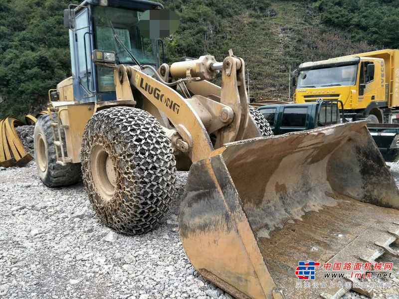 贵州出售转让二手8000小时2009年柳工CLG855装载机