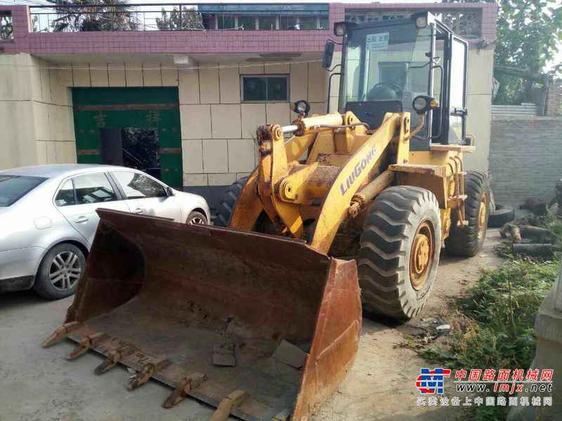 陕西出售转让二手4500小时2011年柳工CLG836装载机