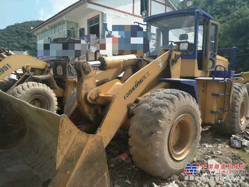 贵州出售转让二手8000小时2008年龙工LG855装载机