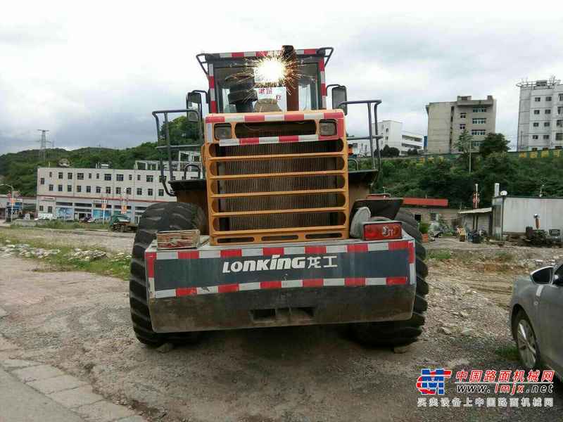 贵州出售转让二手3200小时2012年龙工LG855D装载机