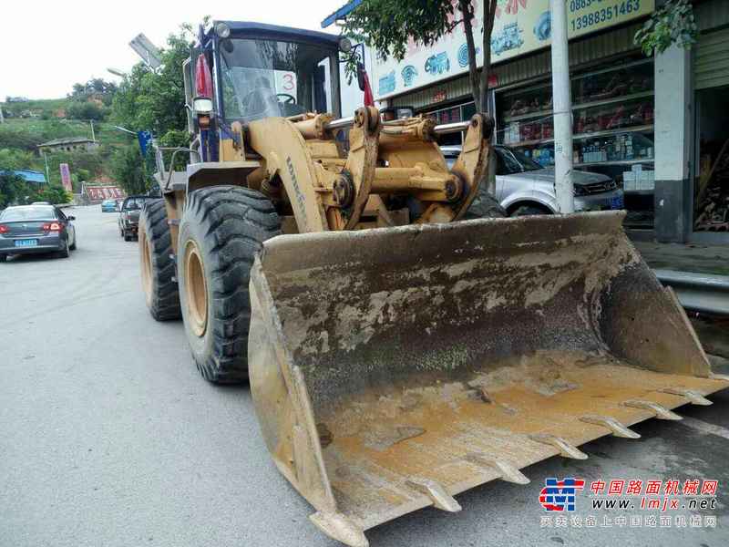 云南出售转让二手7655小时2008年龙工LG855装载机