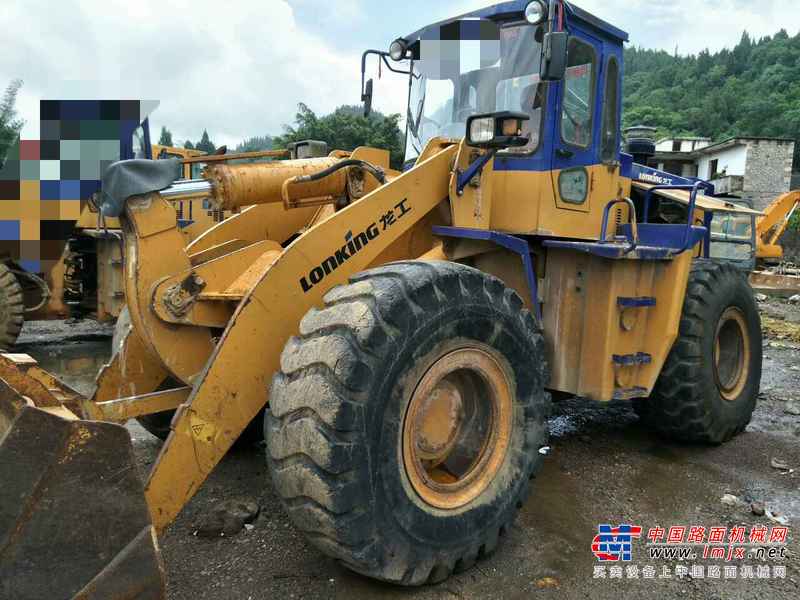 贵州出售转让二手8000小时2008年龙工LG855装载机