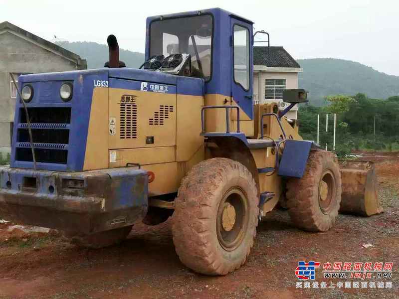 山西出售转让二手11000小时2008年龙工LG833装载机