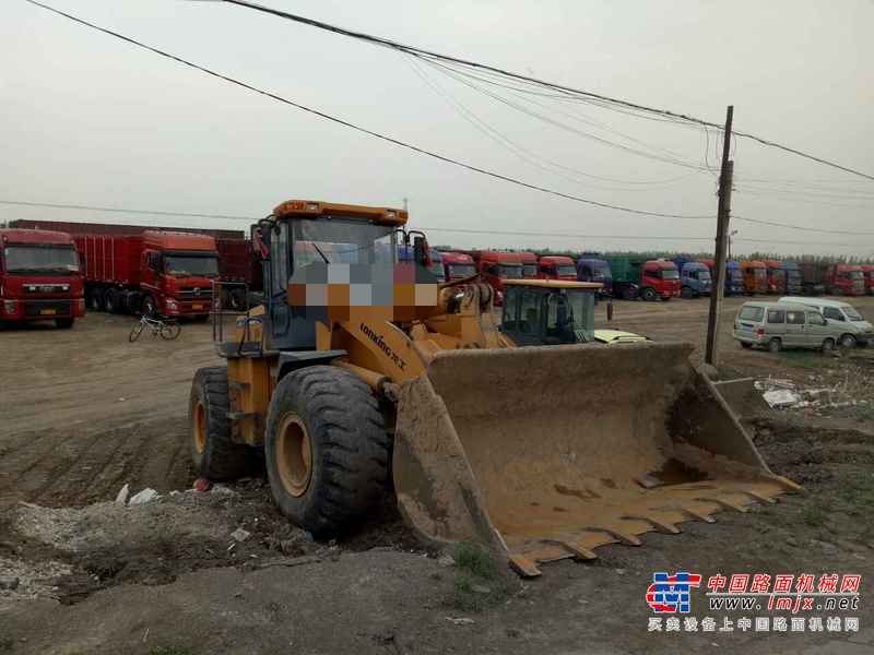 山西出售转让二手4500小时2011年龙工LG855B装载机