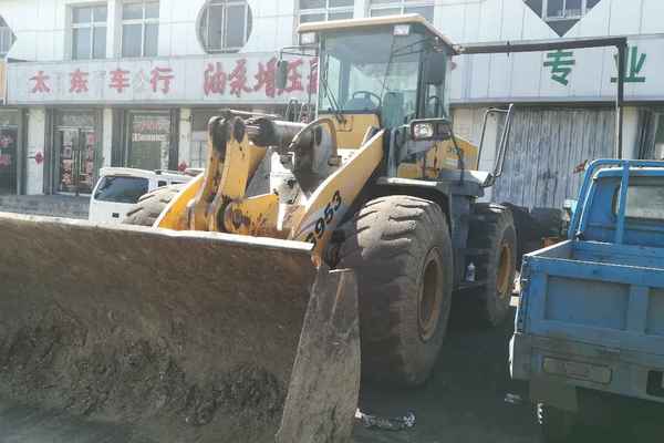 山东出售转让二手7000小时2008年临工LG953装载机