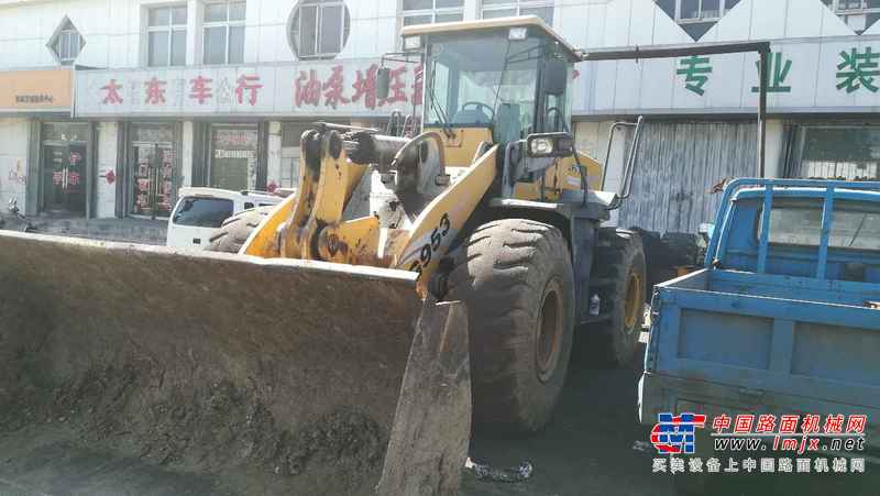 山东出售转让二手7000小时2008年临工LG953装载机