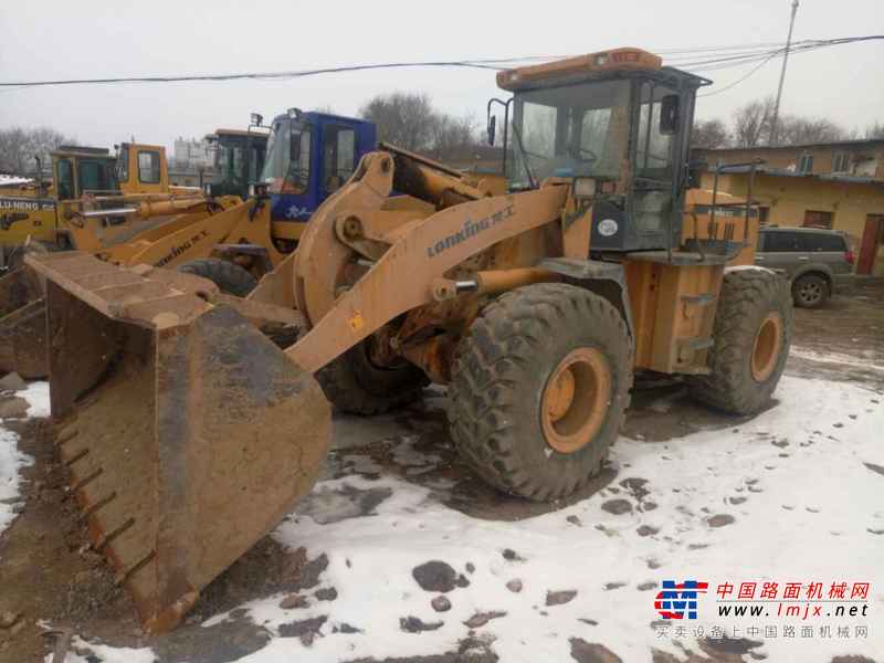 甘肃出售转让二手7500小时2011年龙工LG855B装载机